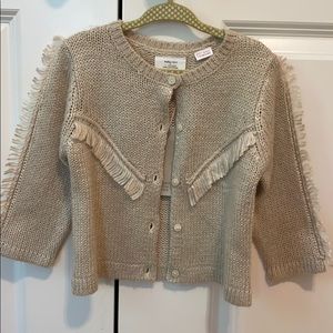 NWT fringe cardigan